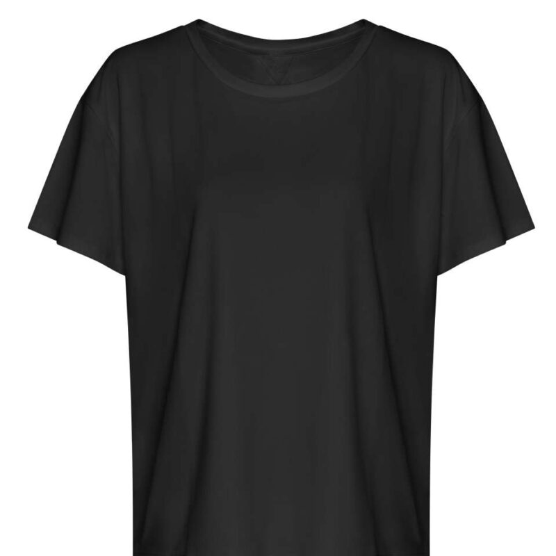 jc013-jet_black-a1 Just Cool T-shirt WOMEN OPEN BACK - Κατάμαυρο