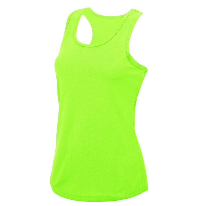jc015-electric_green-a1 Just Cool VEST COOL για WOMEN - Electric Green
