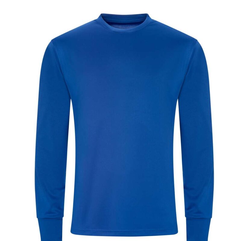 jc023-royal_blue-a1 Just Cool LONG SLEEVE ACTIVE Μπλουζάκι - Βασιλικό μπλε