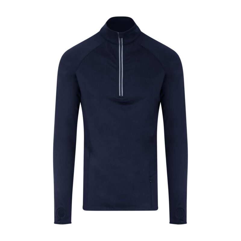 jc030-french_navy-a1 Just Cool COOL FLEX 1/2 ZIP TOP - Γαλλικό ναυτικό
