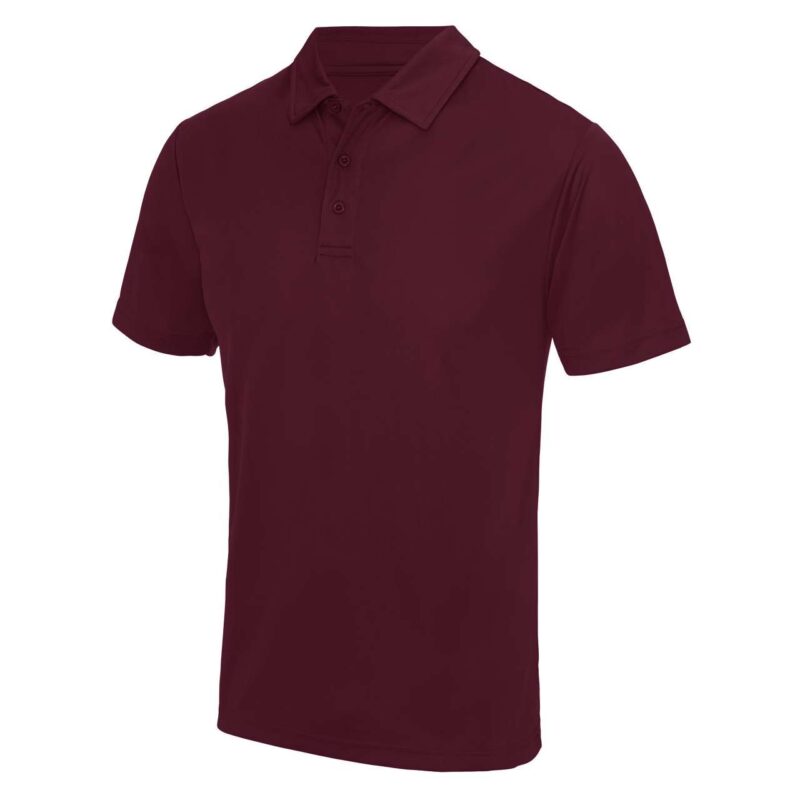 jc040-burgundy-a1 Just Cool COOL POLO - μπορντό