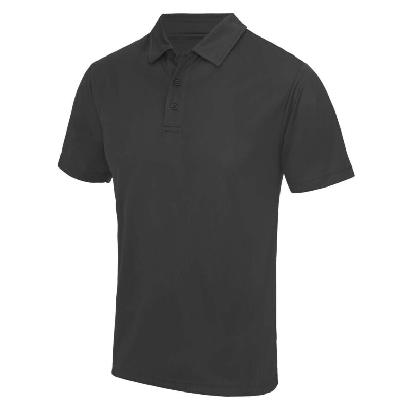 jc040-charcoal-a1 Just Cool COOL POLO - Ανθρακί