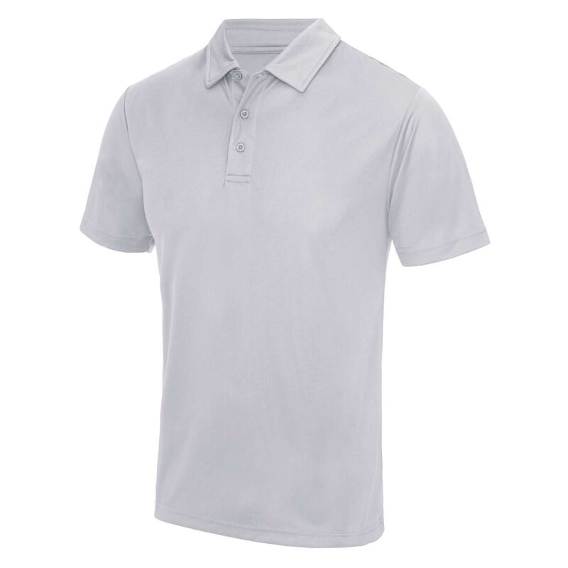 jc040-heather_grey-a1 Just Cool COOL POLO - Heather Grey