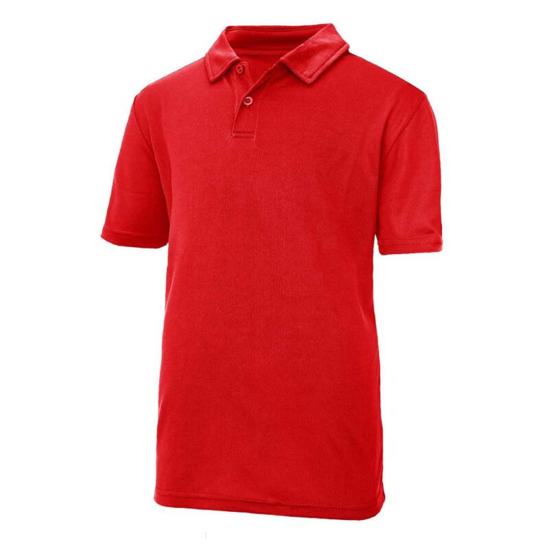 jc040j-fire_red-a1 Just Cool KIDS COOL POLO - Φλογερό κόκκινο