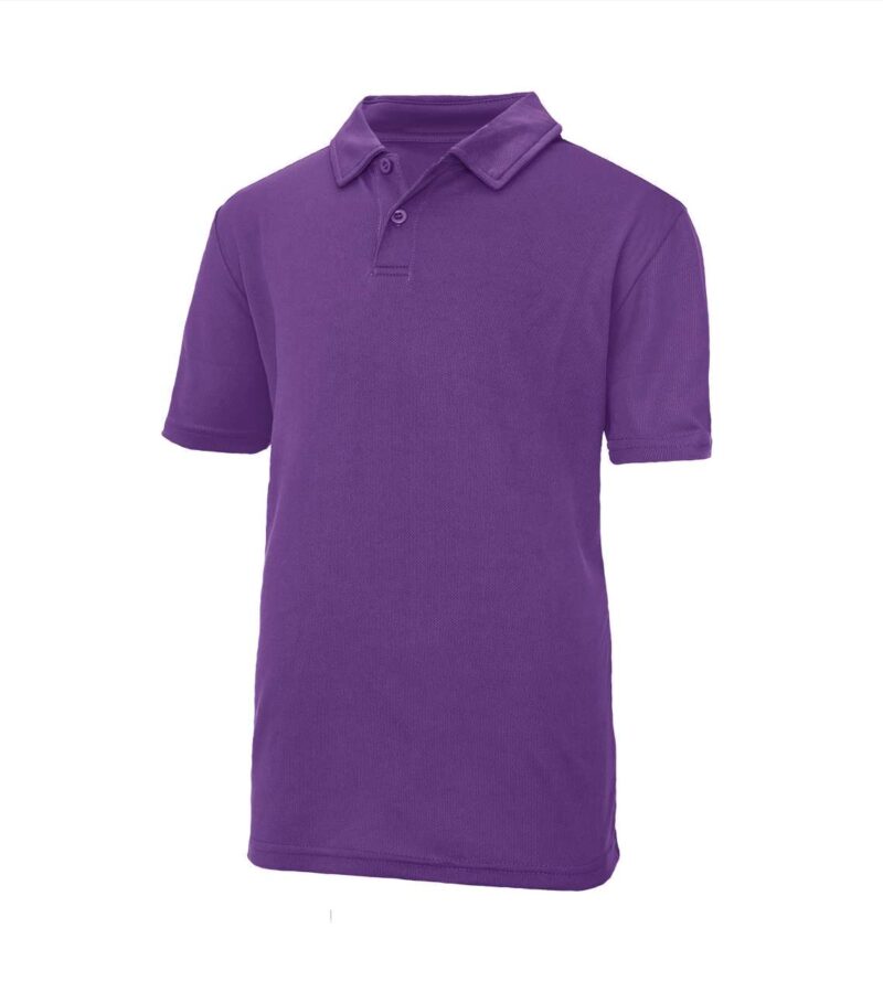 jc040j-purple-a1 Just Cool KIDS COOL POLO - Μωβ