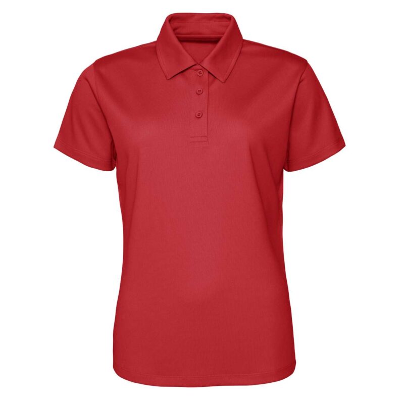 jc045-fire_red-a1 Just Cool POLO COOL για WOMEN - Φλογερό κόκκινο
