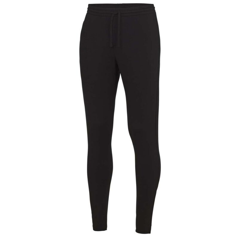 jc082-jet_black-a1 Just Cool MENS COOL TAPERED JOGPANT - Κατάμαυρο