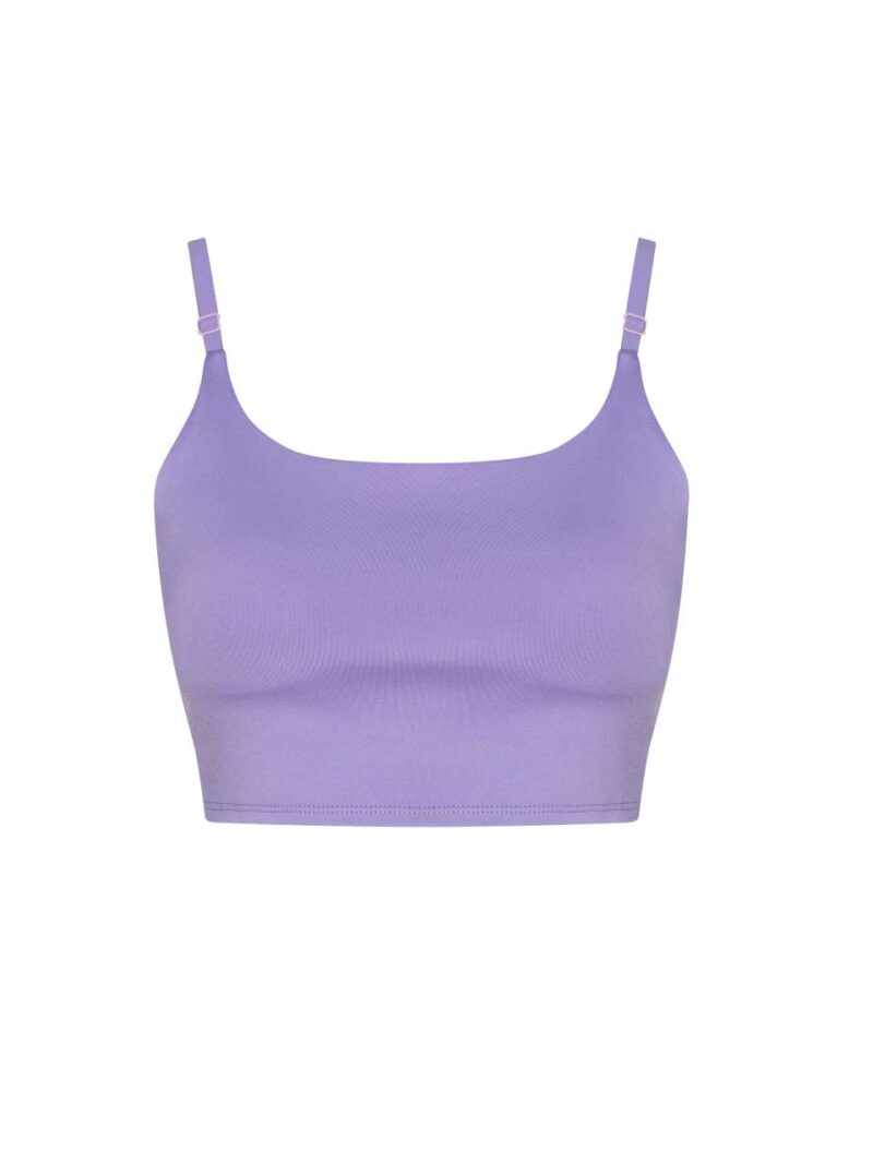 Just Cool WOMEN'S RECYCLED TECH SPORTS BRA - Digital Lavender