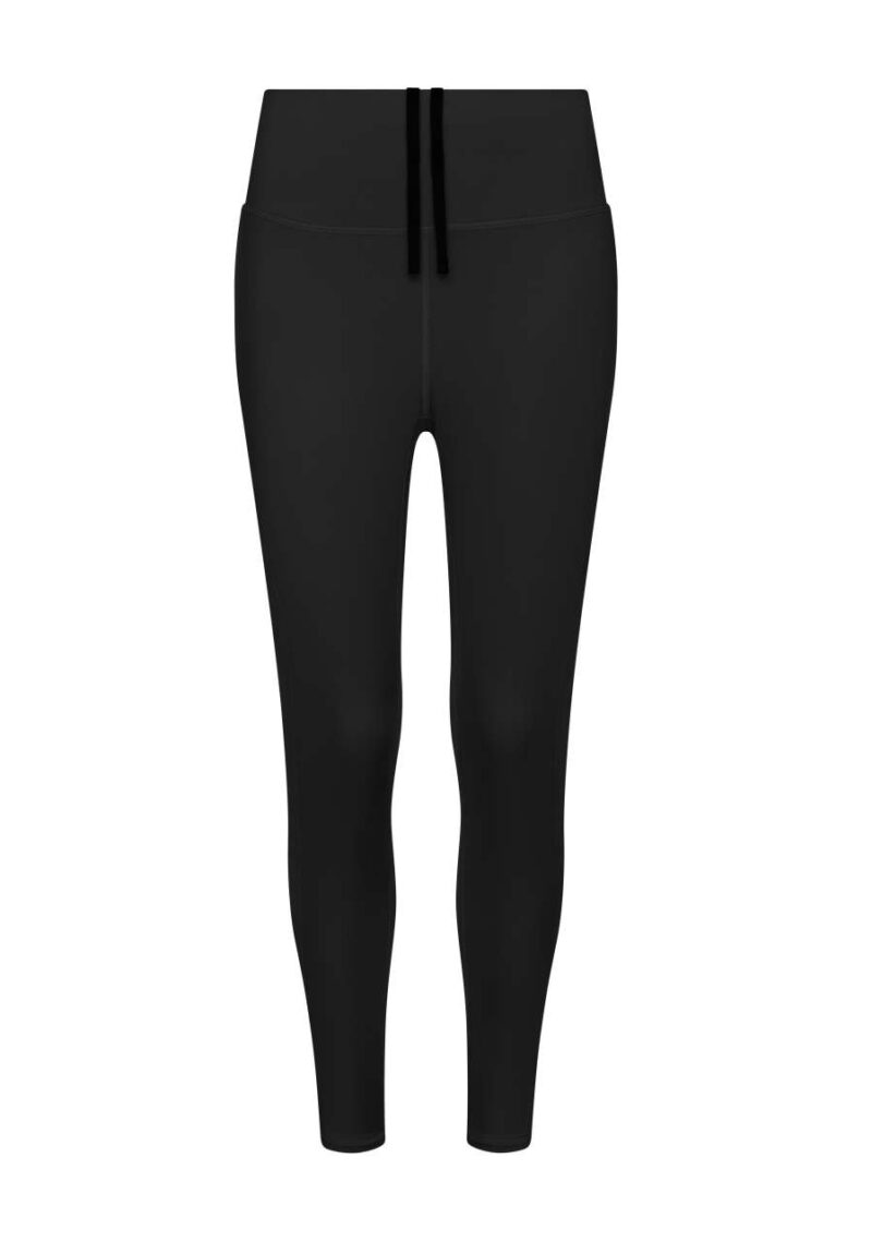jc287-jet_black-a1 Just Cool Γυναικεία RECYCLED TECH LEGGINGS - Κατάμαυρο