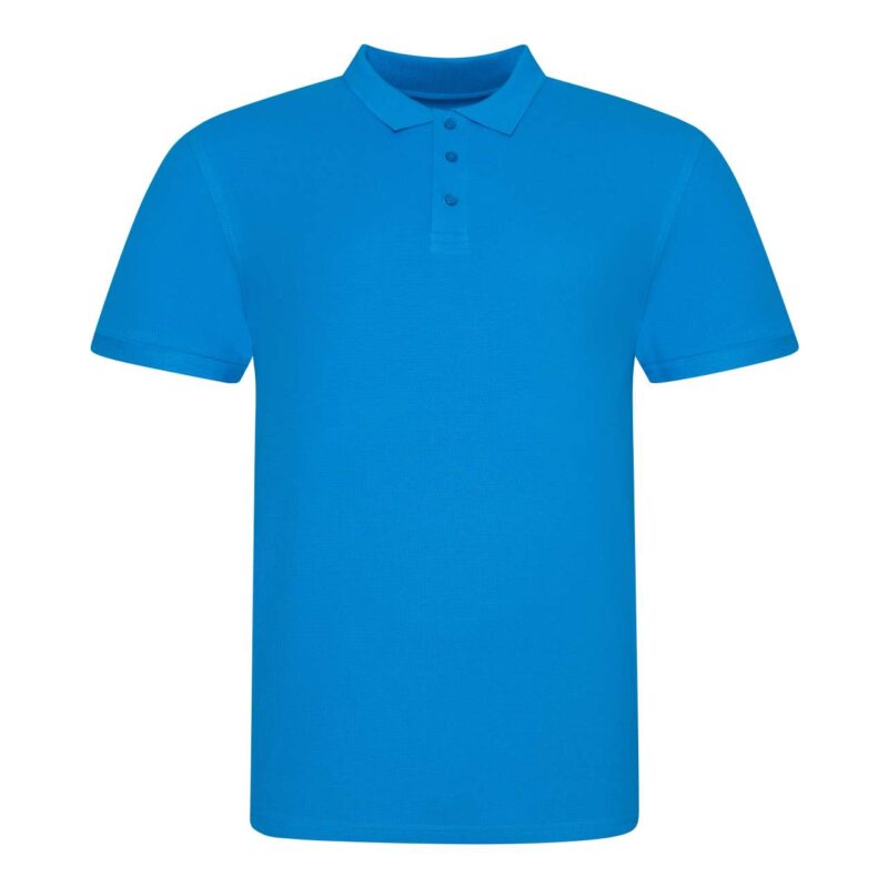 jp100-azure_blue-a1 Just Polos THE 100 POLO - Azure Blue