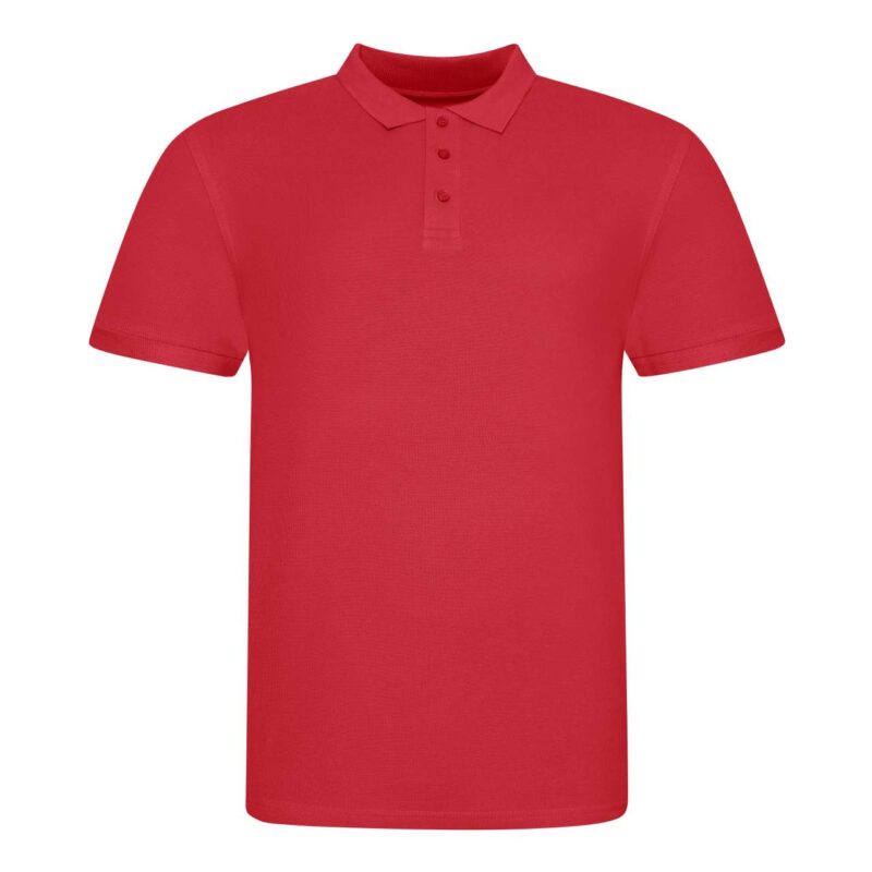 jp100-fire_red-a1 Just Polos THE 100 POLO - Φλογερό κόκκινο