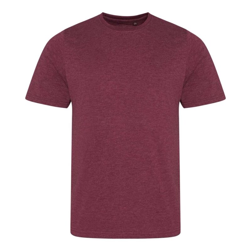 jt001-heather_burgundy-a1 Just Ts Συνδυασμός Τριών Υφασμάτων TRI-BLEND - Heather Burgundy