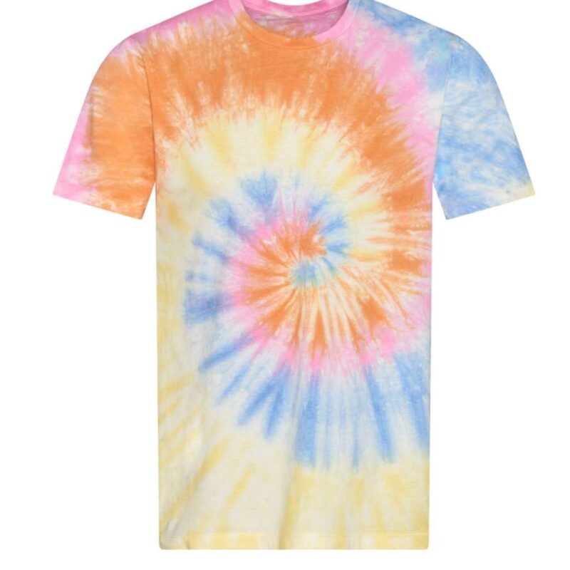 jt022-tie_dye_swirl-a2 Just Ts TIE-DYE T - Tie-Dye Swirl