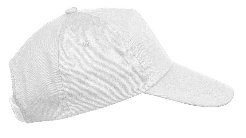 K-UP FIRST KIDS - KIDS 5 PANEL CAP - Λευκό