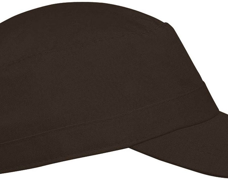 ka060-chocolate-a1 K-UP HAVANA - 3 PANELS CAP - Σοκολατί