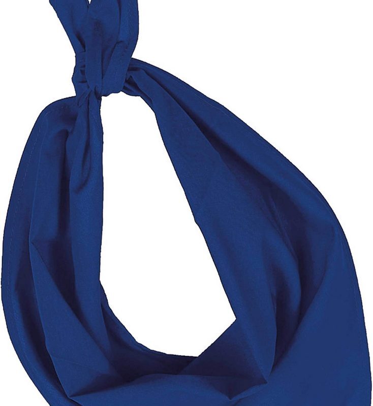 ka064-light_royal_blue-a1 K-UP FIESTA - BANDANA - ανοιχτό βασιλικό μπλε