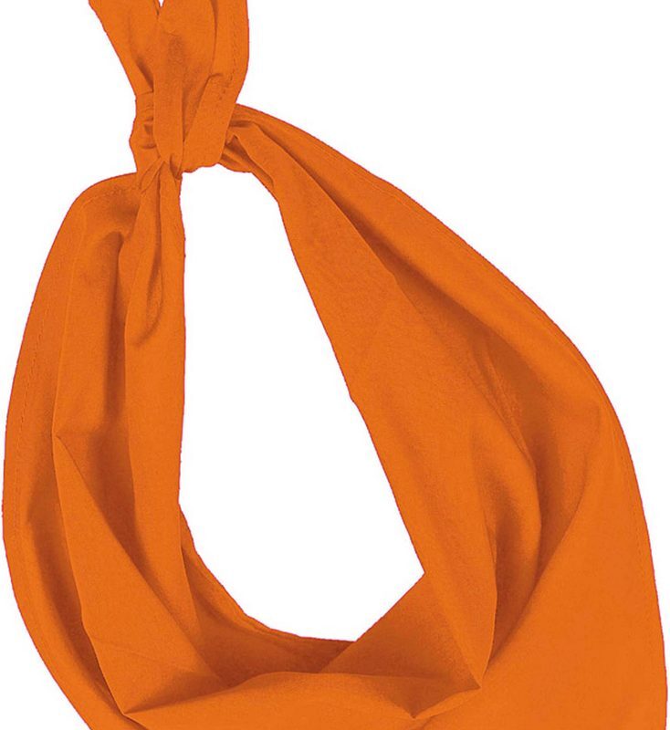 ka064-orange-a1 K-UP FIESTA - BANDANA - πορτοκαλί