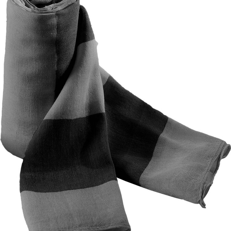 K-UP CHECHE SCARF - Μαύρο/Σκούρο Γκρι