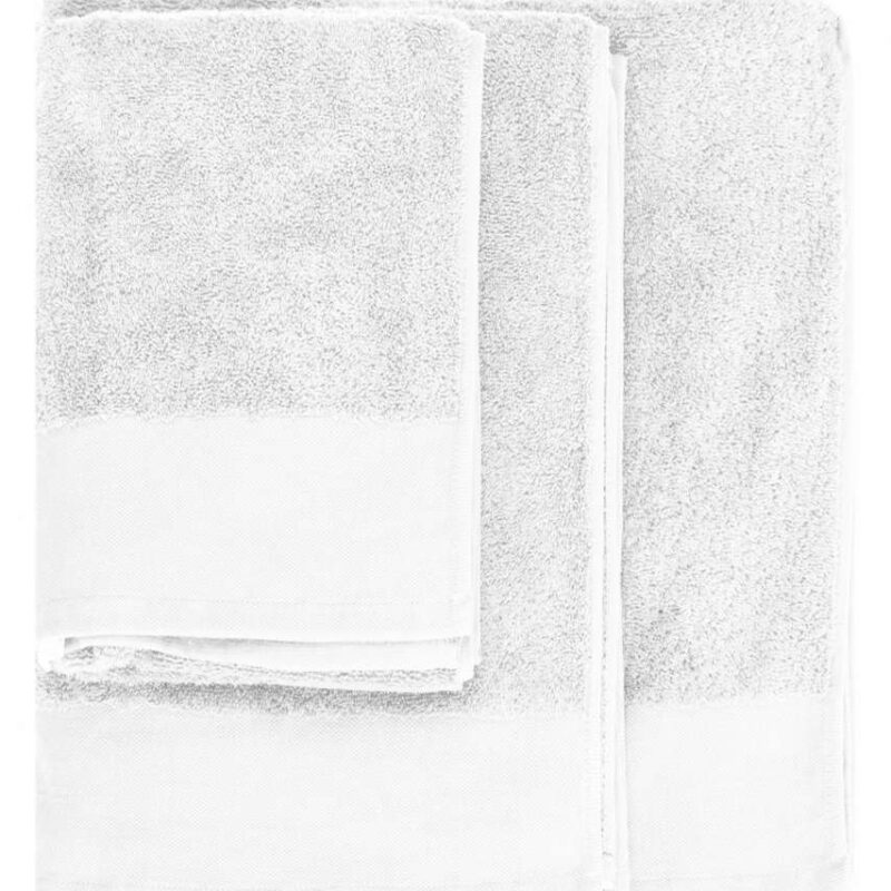 ka101-white-a1 Kariban ORGANIC BATH TOWEL - Λευκό