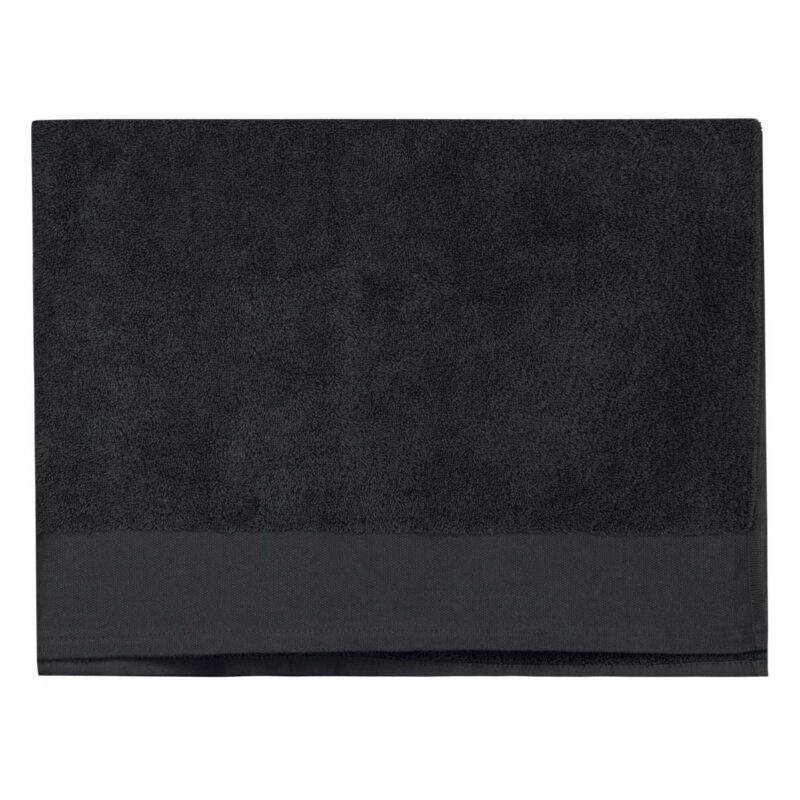 ka102-black-a1 Kariban ORGANIC BEACH TOWEL - Μαύρο