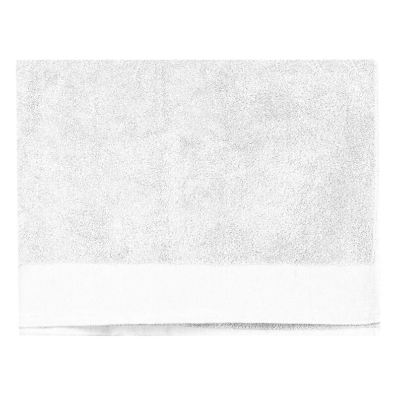 ka102-white-a1 Kariban ORGANIC BEACH TOWEL - Λευκό