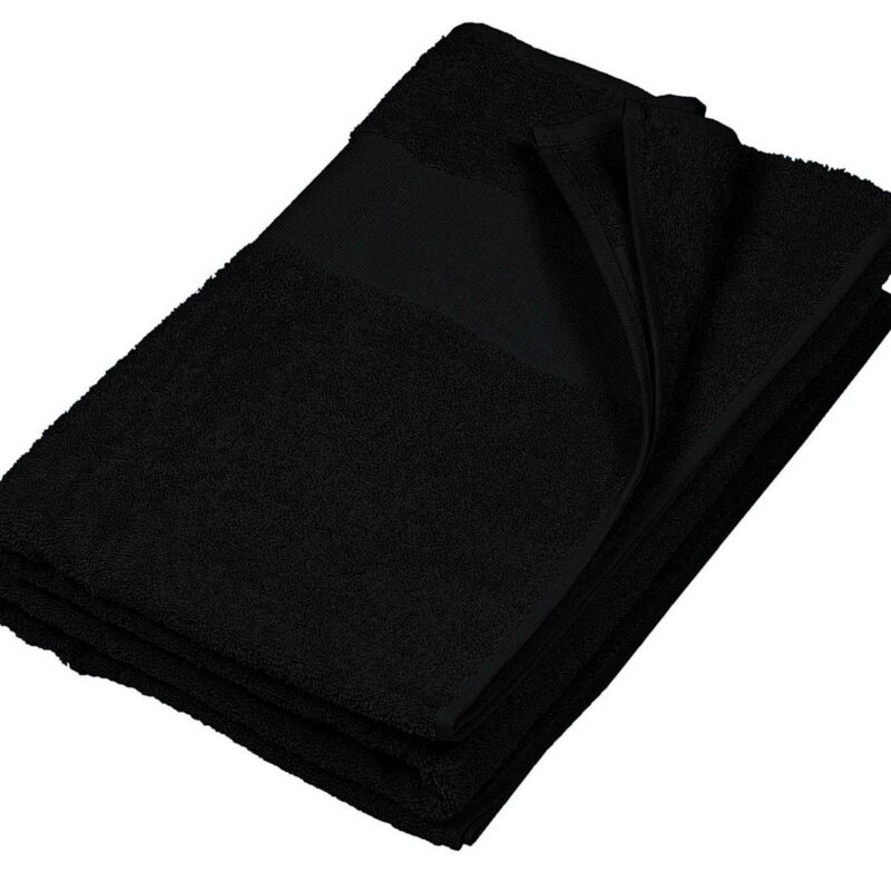Kariban BEACH TOWEL - Μαύρο