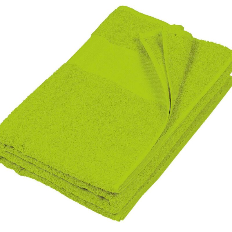 ka111-lime-a1 Kariban BEACH TOWEL - Λαχανί