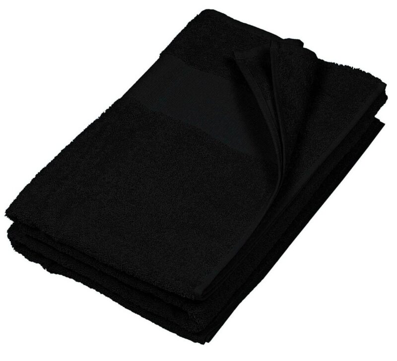 Kariban HAND TOWEL - Μαύρο
