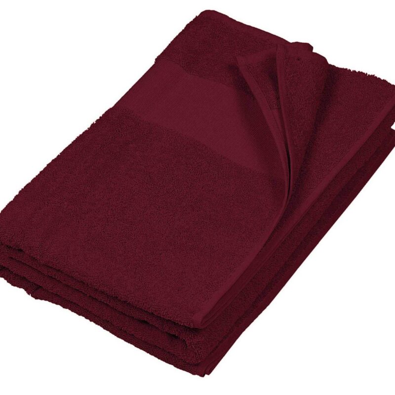 Kariban HAND TOWEL - μπορντό