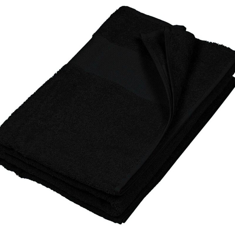 ka113-black-a1 Kariban BATH TOWEL - Μαύρο