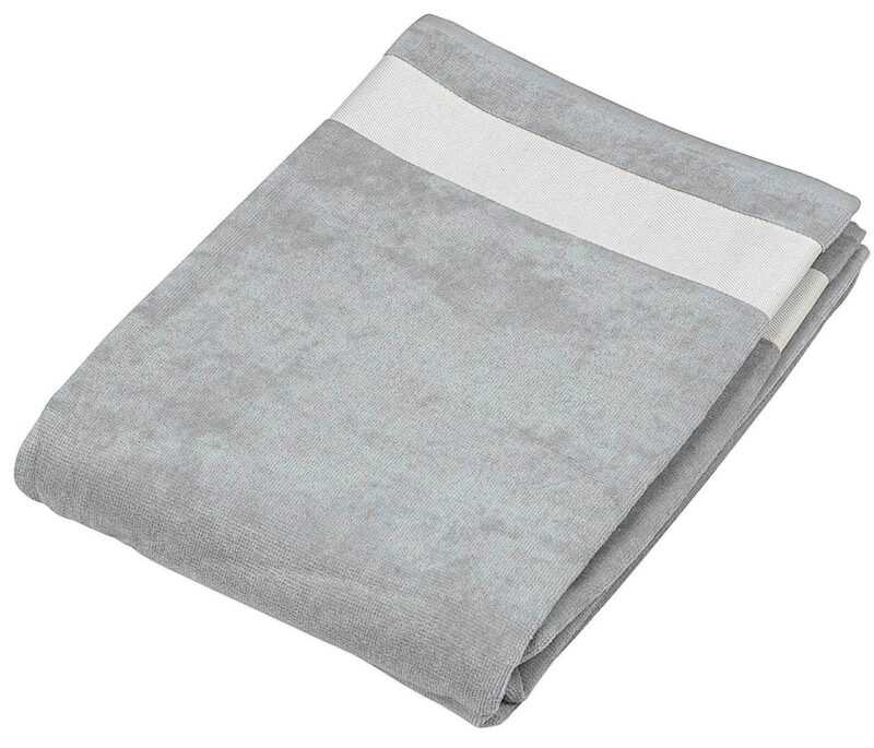 Kariban BEACH TOWEL - Ανοιχτό Γκρι-Λευκό