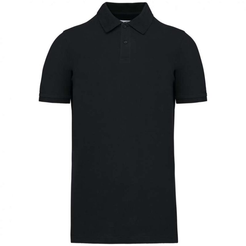 ka2025-black-a1 Kariban ORGANIC'S POLO 180 πικέ SHIRT MEN - Μαύρο