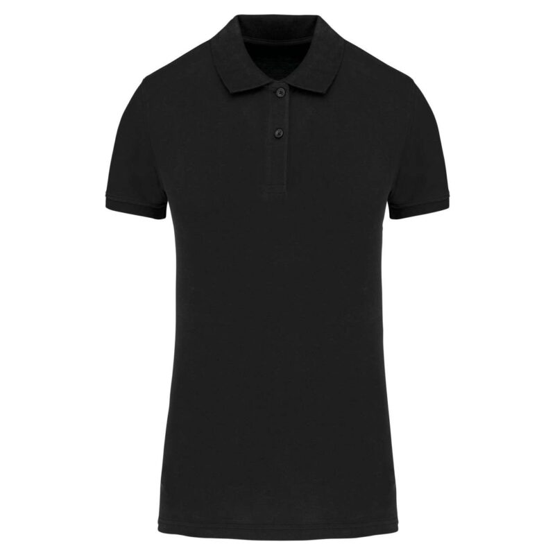 ka2026-black-a1 Kariban LADIES' ORGANIC 180 PIQUÉ POLO SHIRT - Μαύρο
