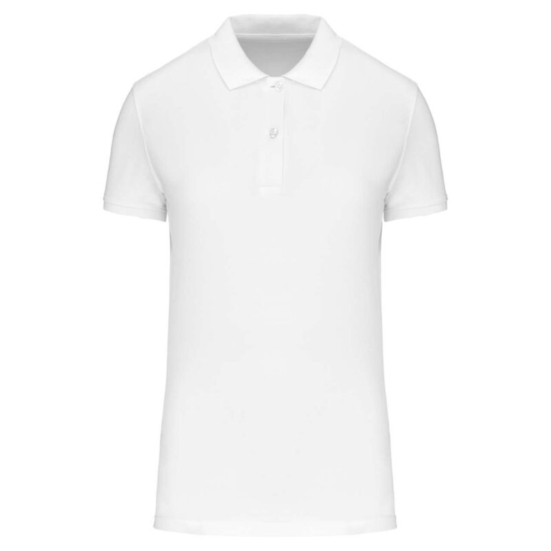 ka2026-white-a1 Kariban LADIES' ORGANIC 180 PIQUÉ POLO SHIRT - Λευκό