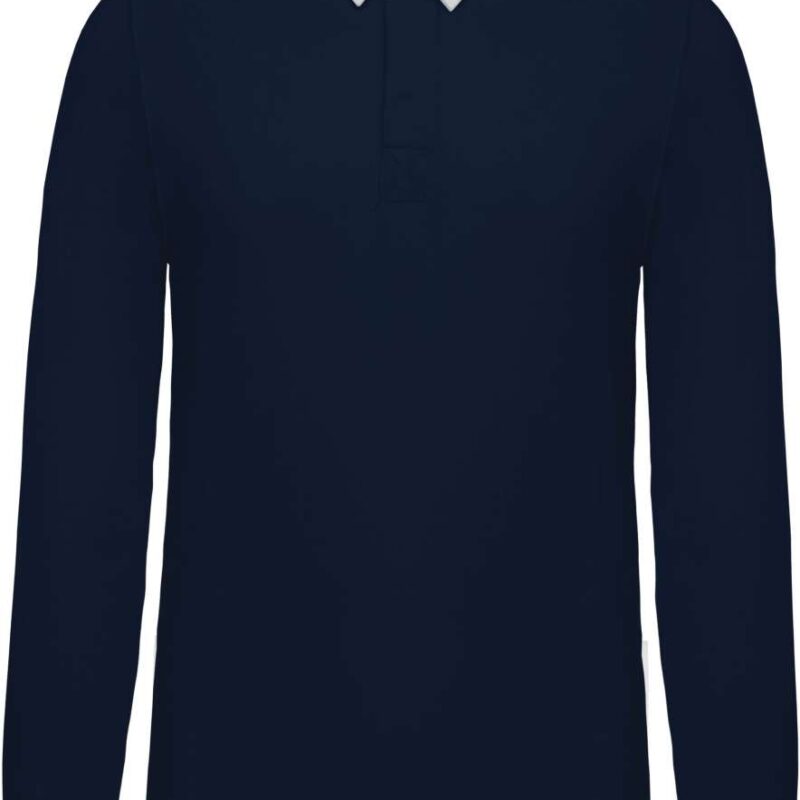 ka213-navy_white-a1 Kariban RUGBY POLO SHIRT - Μπλε μαριν/Λευκό