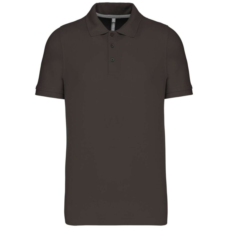 ka241-dark_grey-a1 Kariban MEN'S SHORT SLEEVE PIQUÉ POLO SHIRT - Σκούρο Γκρι