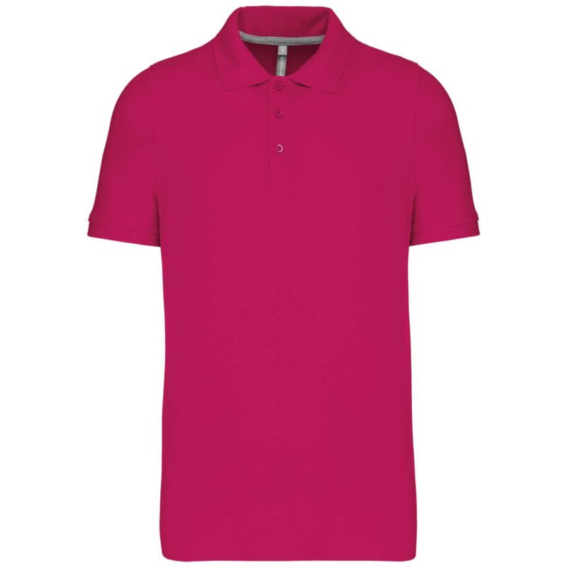 ka241-fuchsia-a1 Kariban MEN'S SHORT SLEEVE PIQUÉ POLO SHIRT - Φούξια