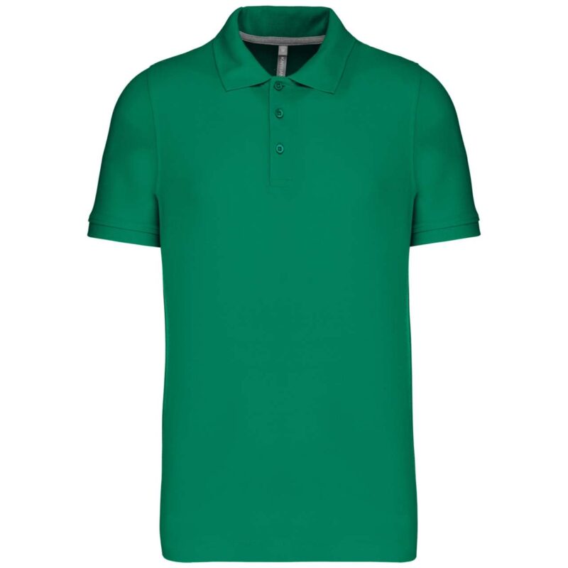 ka241-kelly_green-a1 Kariban MEN'S SHORT SLEEVE PIQUÉ POLO SHIRT - πράσινο του Κέλι