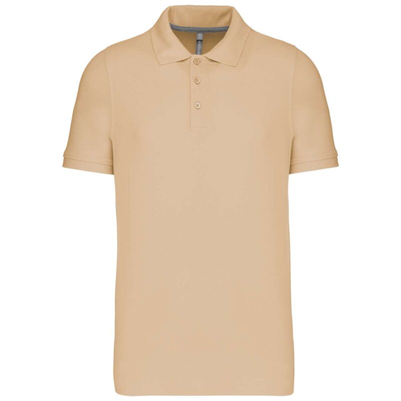 ka241-light_sand-a1 Kariban MEN'S SHORT SLEEVE PIQUÉ POLO SHIRT - Ανοιχτό άμμου