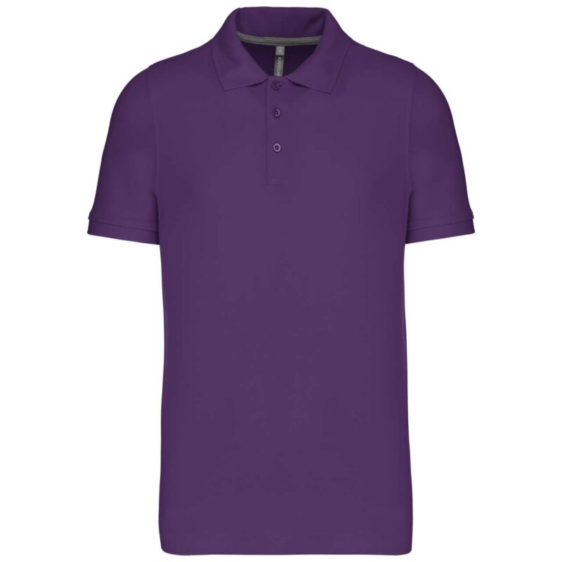 Kariban MEN'S SHORT SLEEVE PIQUÉ POLO SHIRT - Μωβ