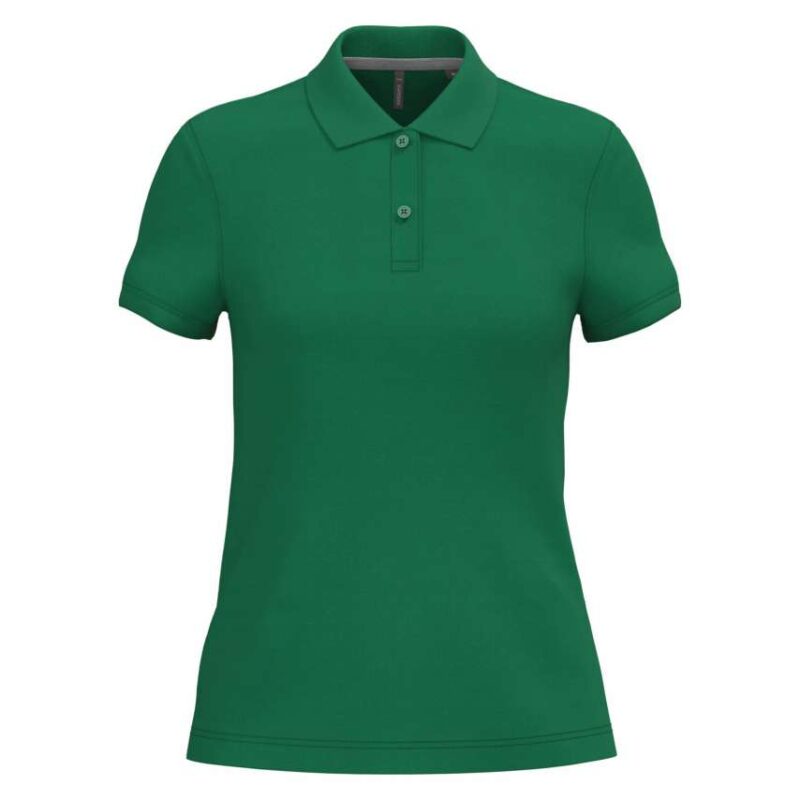 ka242-kelly_green-a1 Kariban LADIES' SHORT-SLEEVED POLO SHIRT - πράσινο του Κέλι