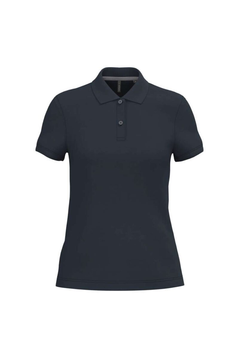 ka242-navy-a1 Kariban LADIES' SHORT-SLEEVED POLO SHIRT - Μπλε μαρίν