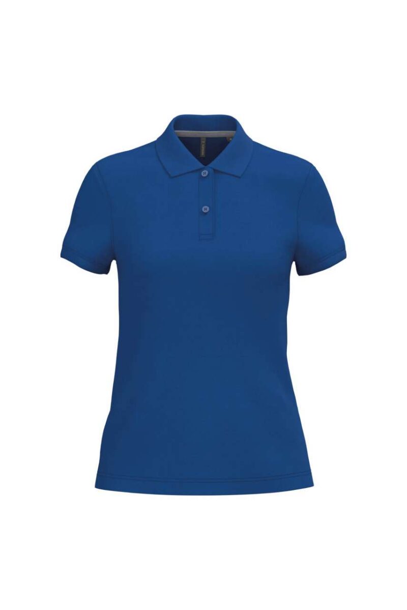 ka242-royal_blue-a1 Kariban LADIES' SHORT-SLEEVED POLO SHIRT - Βασιλικό μπλε