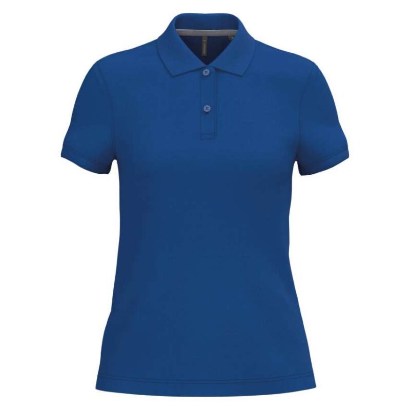 ka242-royal_blue-a1 Kariban LADIES' SHORT-SLEEVED POLO SHIRT - ανοιχτό βασιλικό μπλε