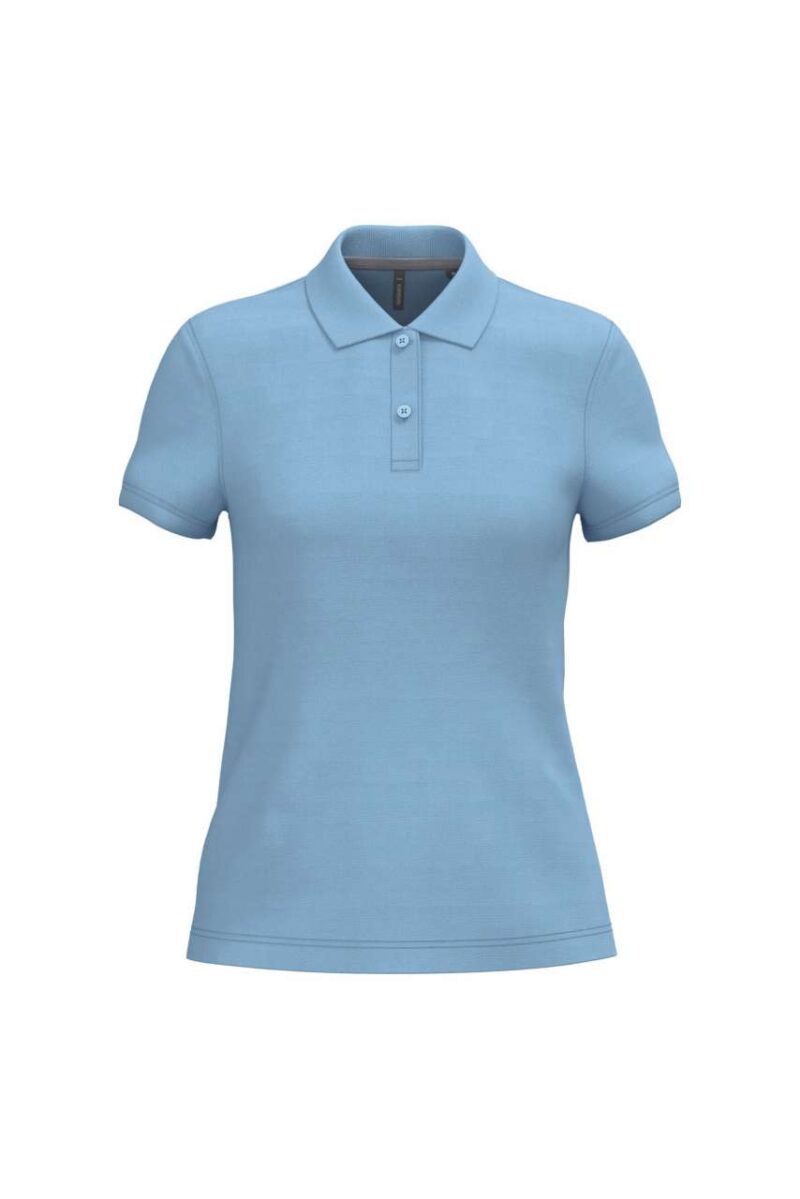 ka242-sky_blue-a1 Kariban LADIES' SHORT-SLEEVED POLO SHIRT - Γαλάζιο