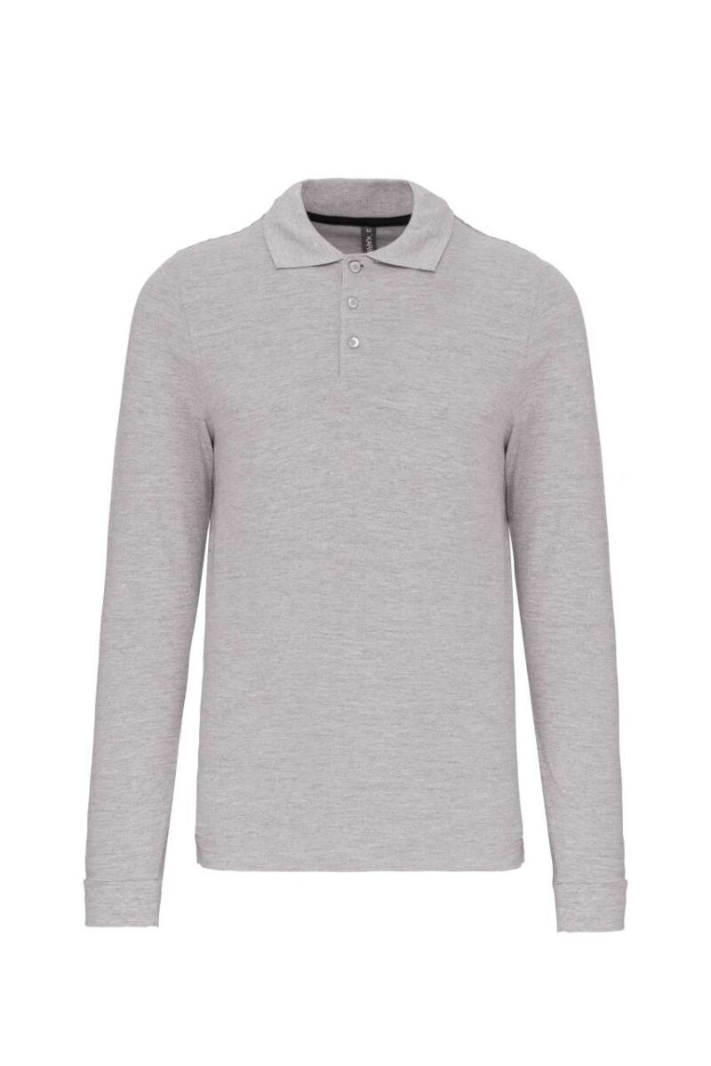 Kariban MEN'S LONG-SLEEVED POLO SHIRT - 90% Βαμβάκι/10% Βισκόζη
