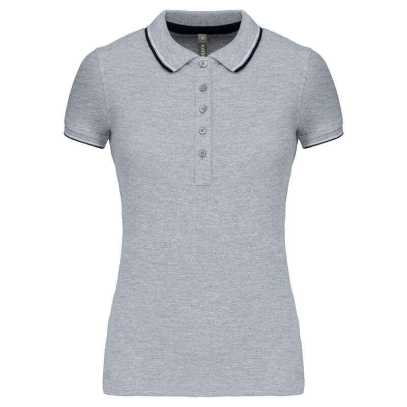 Kariban LADIES' SHORT-SLEEVED POLO SHIRT - 90% Βαμβάκι/10% Βισκόζη
