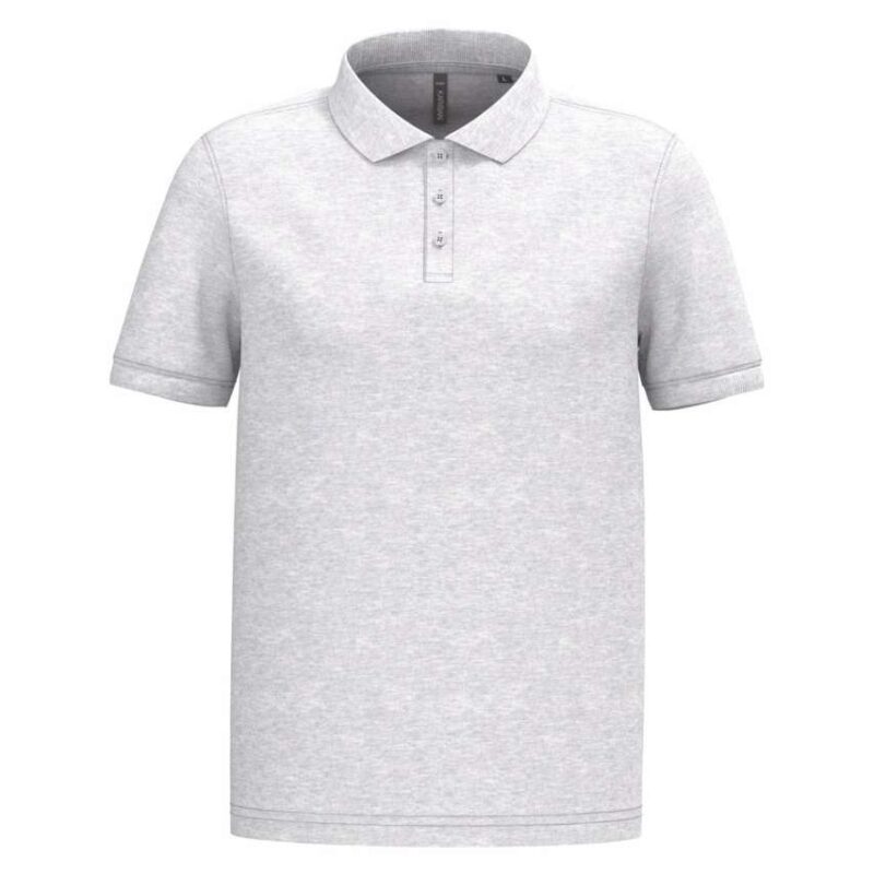 ka254-ash_heather-a1 Kariban POLO Πικέ SHORT-SLEEVED SHIRT MEN'S - 98% Βαμβάκι/2% Βισκόζη
