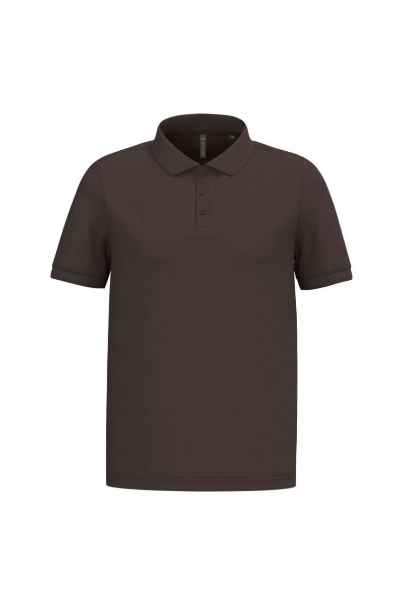 ka254-chocolate-a1 Kariban POLO Πικέ SHORT-SLEEVED SHIRT MEN'S - Σοκολατί