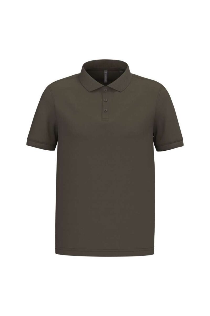 ka254-dark_khaki-a1 Kariban POLO Πικέ SHORT-SLEEVED SHIRT MEN'S - Σκούρο Χακί